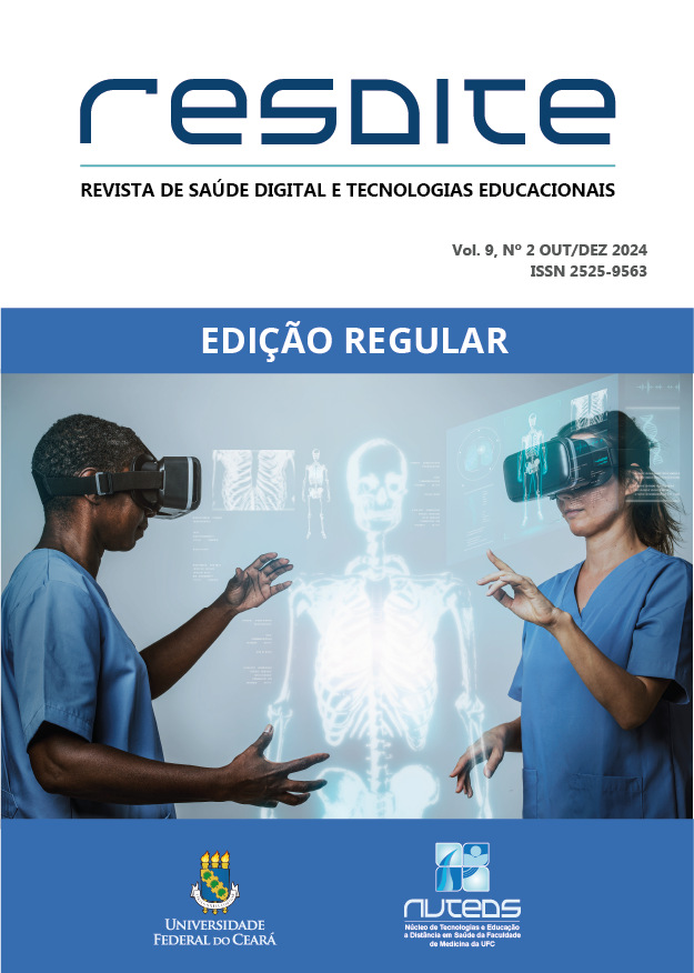 					Visualizza V. 9 N. 2 (2024): Revista de Saúde Digital e Tecnologias Educacionais
				