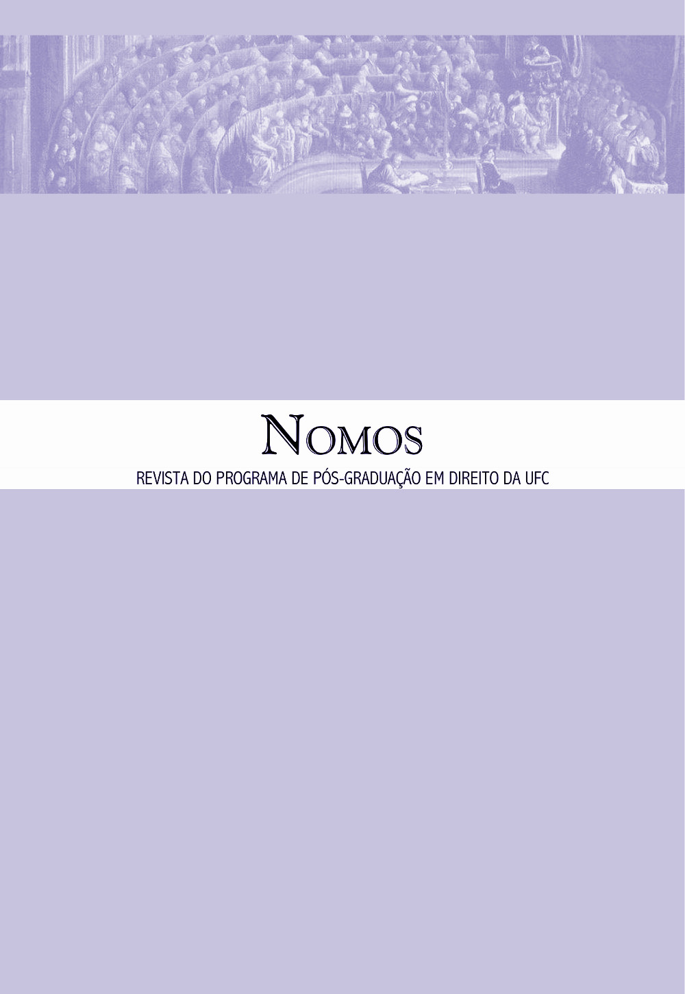 Nomos, volume 36, número 1, janeiro a junho de 2016