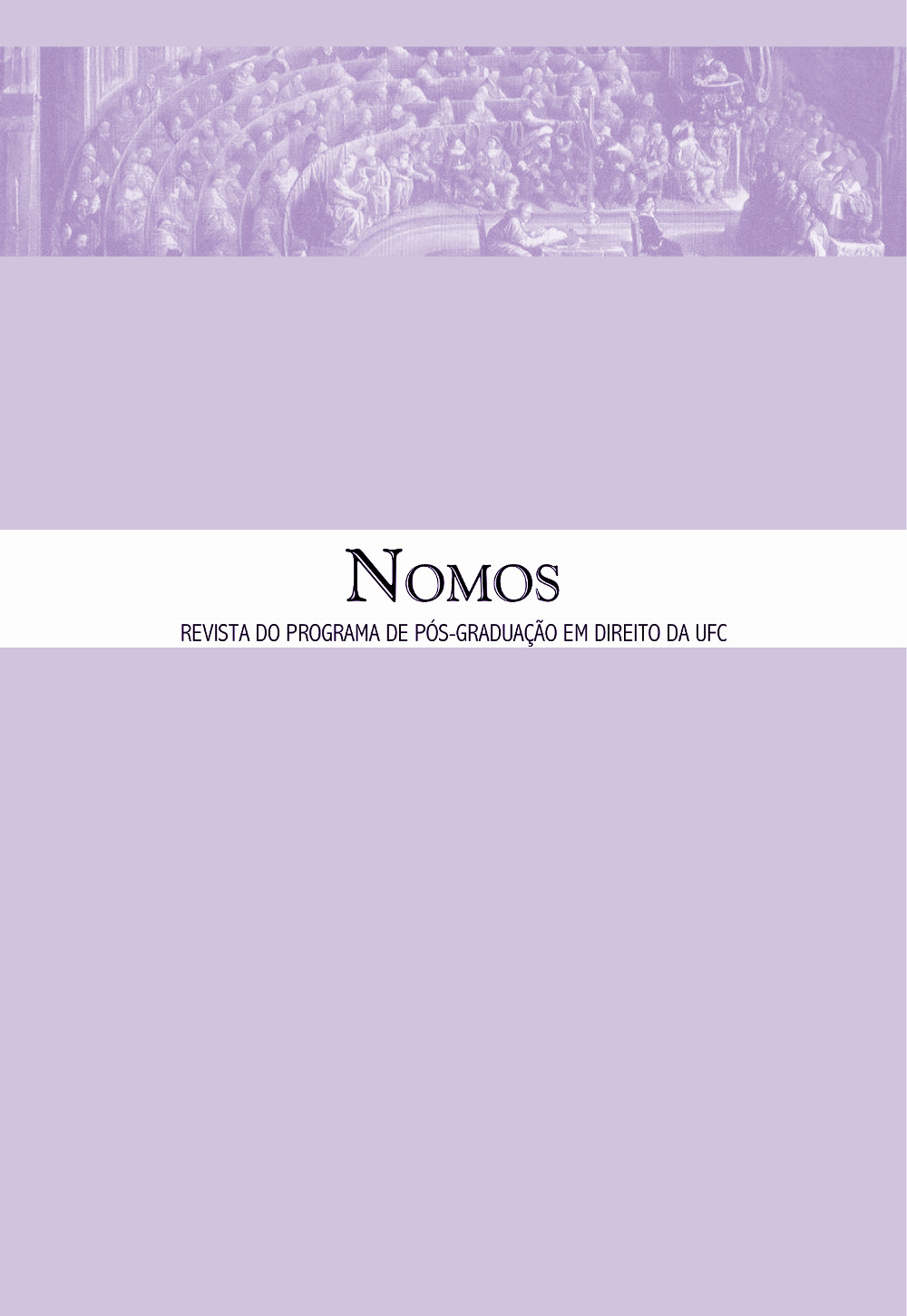 Nomos, volume 37, número 1, janeiro a junho de 2017